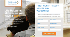Desktop Screenshot of choicehome.com